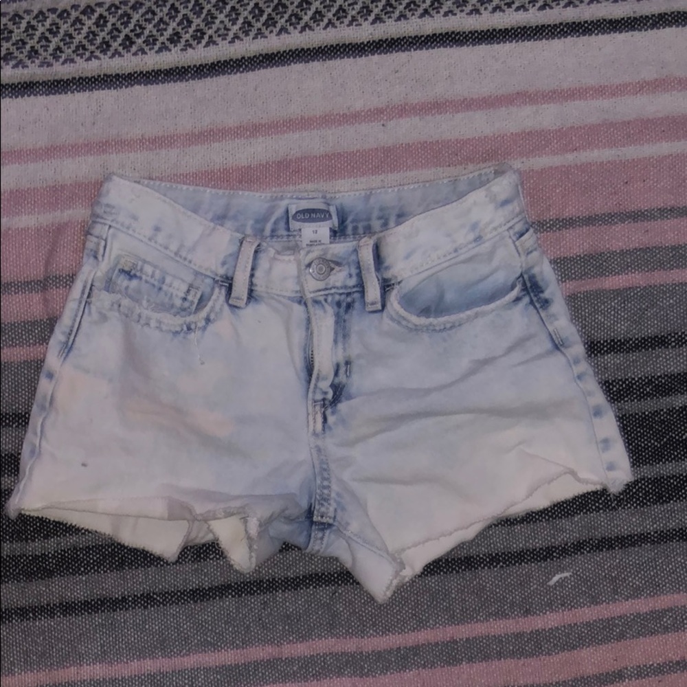 Light and dark shorts